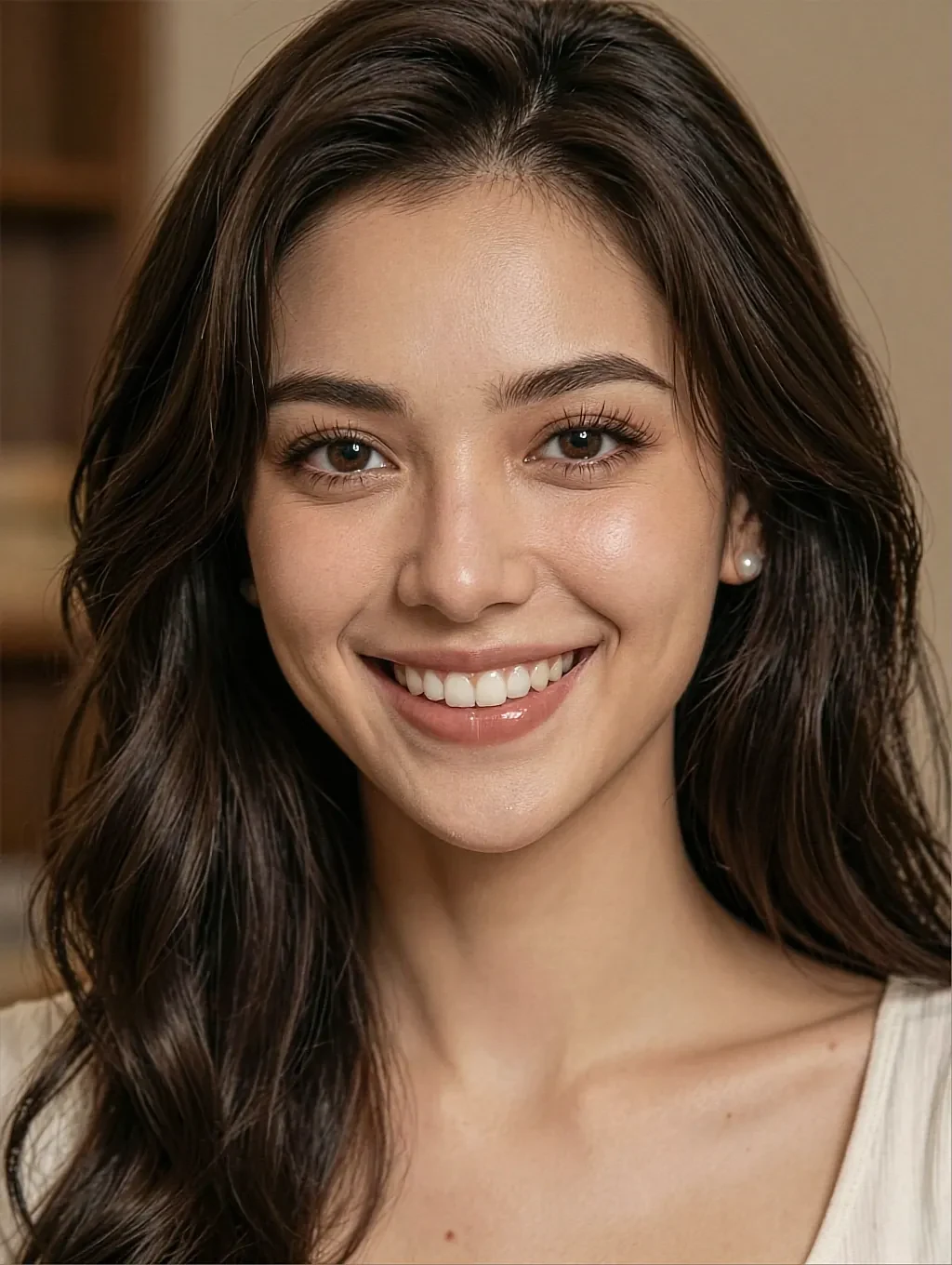 Dasha, 22 — shy then wild AI character on DirtyChat (AI-generated, not a real person)