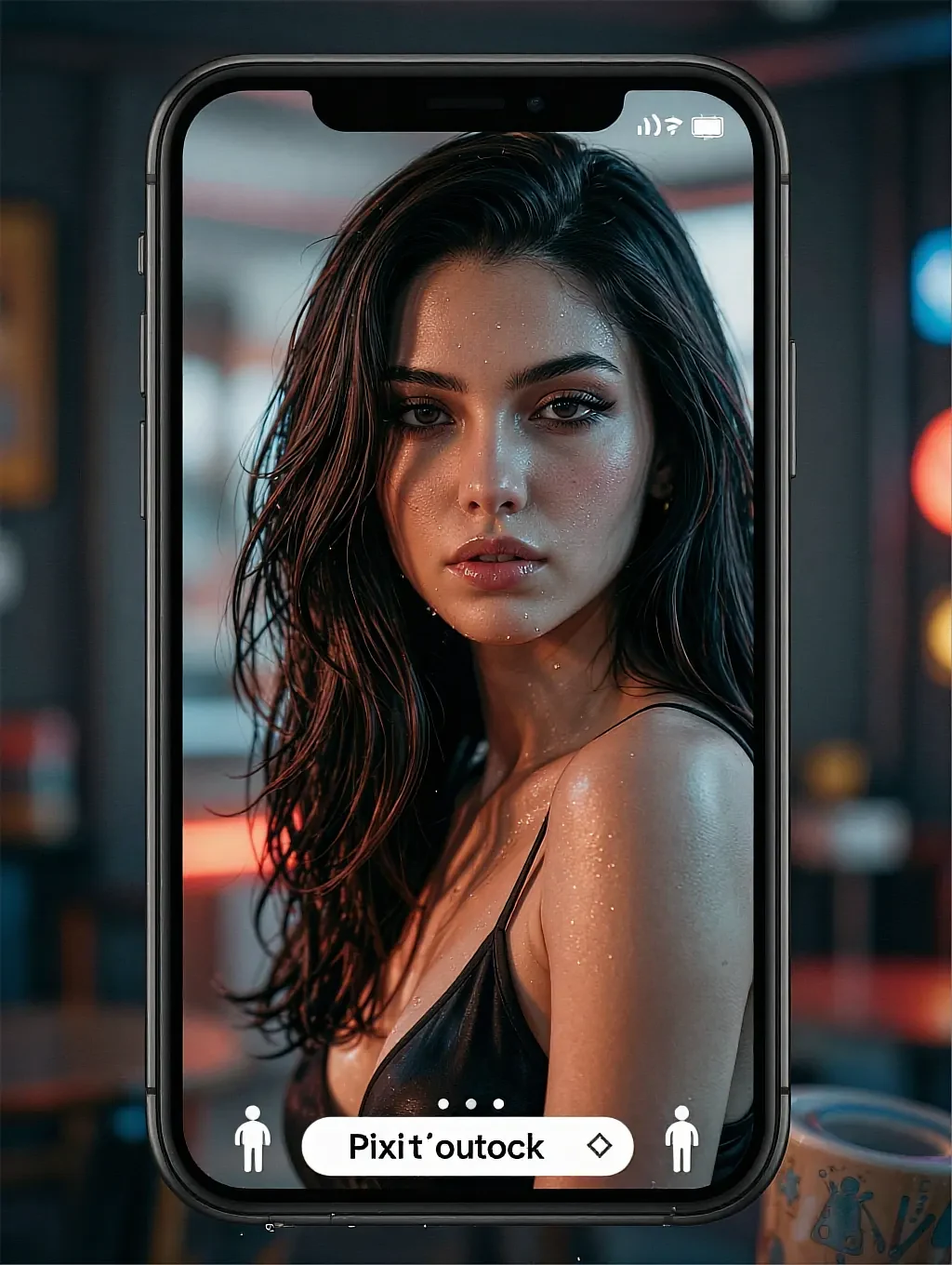 Priya, 23 — soft then bold AI character on DirtyChat (AI-generated, not a real person)